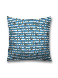 Наволочка декоративная JoyArty "Море крушений" на молнии, 45x45 см