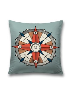 Наволочка декоративная JoyArty "Душа моряка" на молнии, 45x45 см