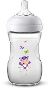 Бутылочка для кормления Philips Avent 260мл Natural Бегемотик