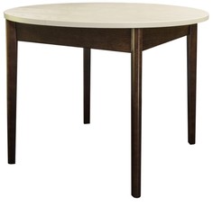 Стол обеденный Мариус М 81 6444, раздвижной слоновая кость_орех 100_139100 Мебелик