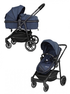 Коляска-трансформер 2 в 1 Rant до 15 кг Azure Trends RA147 alu. Blue РАНТ