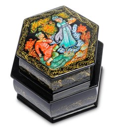 Шкатулка "Каменный цветок" Серов Art East