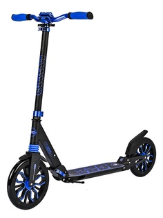 Городской самокат Sportsbaby City Scooter MS-250 черно-синий