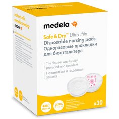 Прокладки одноразовые грудные Medela new ультротонкие 30 штук