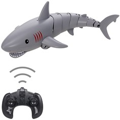 Радиоуправляемый робот Акула (серый, акб, плавает в воде), LNT-K23B Create Toys