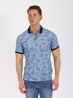 Футболка-поло мужская GD69301000 DAIROS голубая M