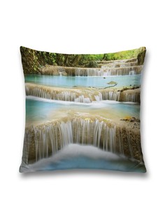 Наволочка декоративная JoyArty "Пологий водопад" на молнии, 45x45 см