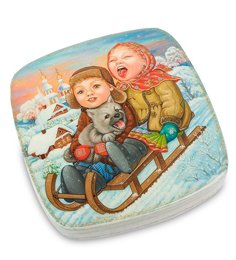 Шкатулка "Зимушка" Карпова Н. Art East