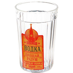 Гранёный стакан "Прощай, разум" (270 мл) No Brand