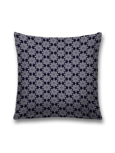 Наволочка декоративная JoyArty "Снежные орнаменты" на молнии, 45x45 см