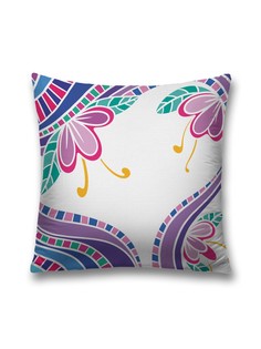 Наволочка декоративная JoyArty "Линии дудл" на молнии, 45x45 см