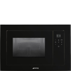 Встраиваемая микроволновая печь Smeg FMI120N2 Black