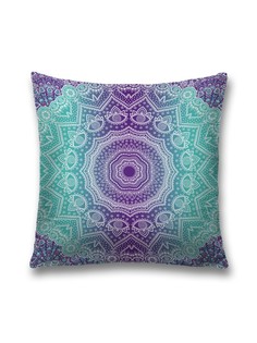 Наволочка декоративная JoyArty "Цветочный тоннель" на молнии, 45x45 см