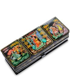 Шкатулка "Сказка о спящей царевне" С.М. 18x6,5 Art East