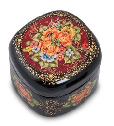 Шкатулка "Букет" 6,0х6,0 исп. Николаева Art East