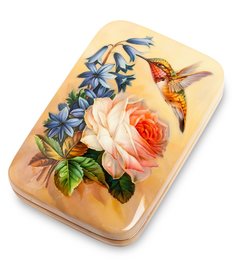 Шкатулка "Колибри" исп. Гаврилов Art East