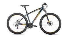 Велосипед Forward Next 27.5 3.0 Disc 2019 15" gray/orange