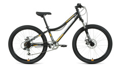Велосипед Forward Titan 24 2.2 Disc 2021 12" черный/оранжевый