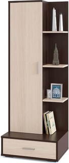Сокол Стеллаж СТ-9 Венге / Беленый дуб