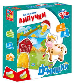 Дидактическая игра Vladi Toys Домишки VT1302-20