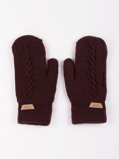 Варежки женские DAIROS GD71700433 коричневые