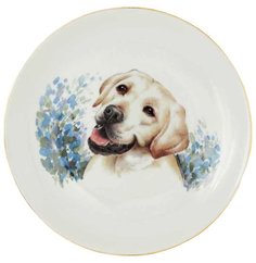 Тарелка декоративная 24 см настенная Leander "Питомцы Собаки Лабрадор" 158872