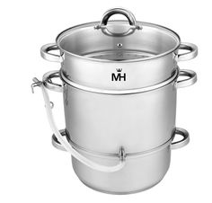 Соковарка MercuryHaus MC-1729 8л+Подарок керамическая кастрюля Mercury