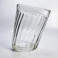 Пьяный гранёный стакан (250 мл) No Brand