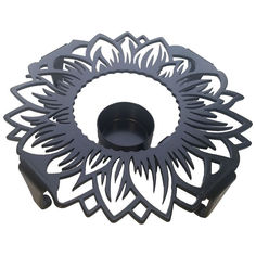 Подставка для подогрева "Цветок" черная Gala