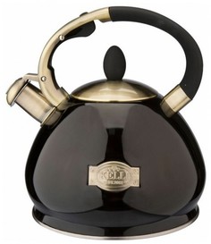 Чайник из нержавеющей стали Kelli KL-4545 3 л (черный)