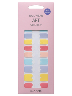 Наклейки для ногтей The SAEM Nail Wear Art Gel Sticker 08 (1 шт)