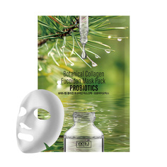 Восстанавливающая маска с коллагеном и пробиотиками NO:HJ Botanical Collagen Fucoidan 10шт Nohj