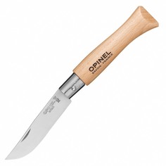 Нож Opinel №5, нержавеющая сталь, бук