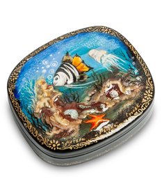 Шкатулка "Рыбка" 8,5,х7,5 Рыбакова О. Art East