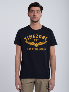 Футболка мужская SQ63515 Timezone синяя 2XL