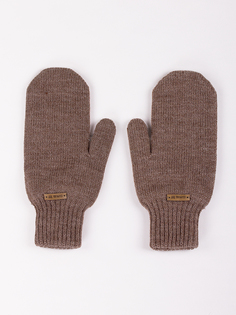 Варежки женские DAIROS GD71700418 темно-бежевые