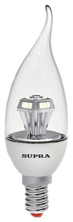 Лампочка Supra SL-LED-CR-CNW-4W/4000/E14