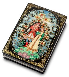 Шкатулка "У рябины" исп. Иванов Art East