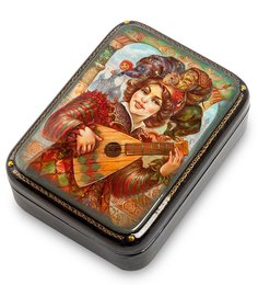 Шкатулка "Скоморох" исп. Данченко Art East
