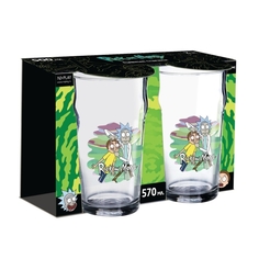 ND Play Бокал 2шт. Рик и Морти: Глаза, 570мл