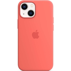 Apple iPhone 13 mini Silicone Case MagSafe Pink Pomelo
