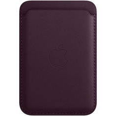 Apple iPhone Leather Wallet MagSafe Dark Cherry