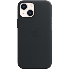 Apple iPhone 13 mini Leather Case MagSafe Midnight