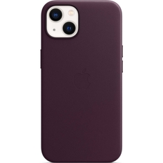 Apple iPhone 13 Leather Case MagSafe Dark Cherry