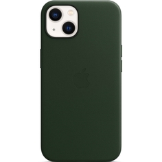 Apple iPhone 13 Leather Case MagSafe Sequoia Green