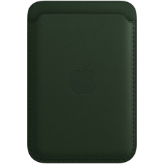 Apple iPhone Leather Wallet MagSafe Sequoia Green