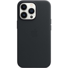Apple iPhone 13 Pro Leather Case MagSafe Midnight