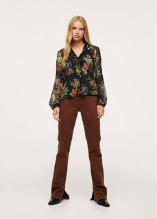 Блузка с цветочным принтом - Stelle Mango