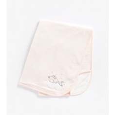Плед велюровый "Спящие зайчики", розовый Mothercare