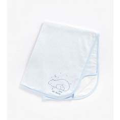 Плед велюровый "Я так сильно тебя люблю", голубой Mothercare